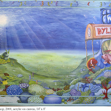 Girl's Bedroom Murals