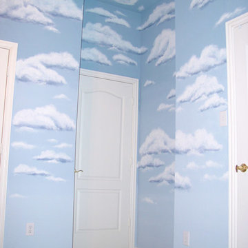 Girl's Bedroom Murals