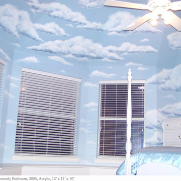 Girl's Bedroom Murals