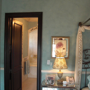 Girl's Bedroom Venetian Plaster Walls