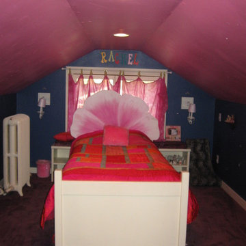Girls Attic Bedroom