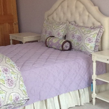Girls Bedroom Custom Bedding