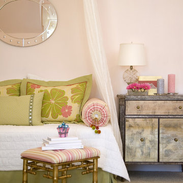 Glam & Pink Girl's Bedroom