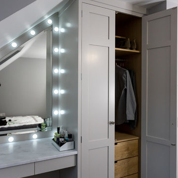 Glam Vanity Area & Fitted Wardrobes
