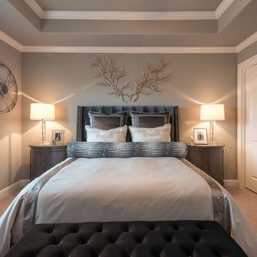 Glamorous Greys Guest Room