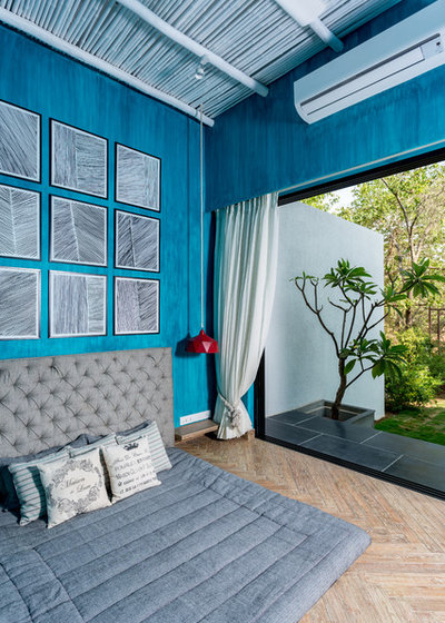 Eclectic Bedroom by Shabnam Gupta