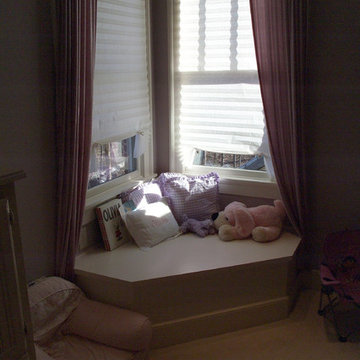Gould Bedroom with builtin corner window seat