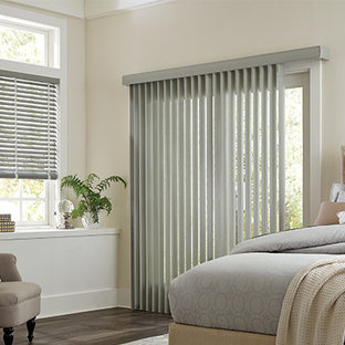 Inspiration for a modern bedroom remodel in Denver