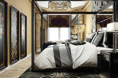 Great Gatsby inspired bedroom