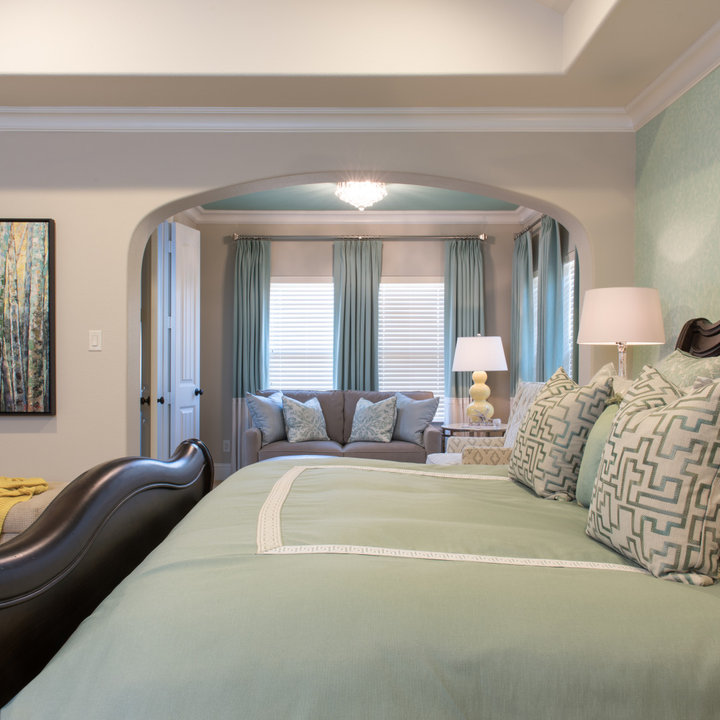 Yellow Master Bedroom | Houzz