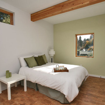 Green Cubed - Modern Bedroom Photos