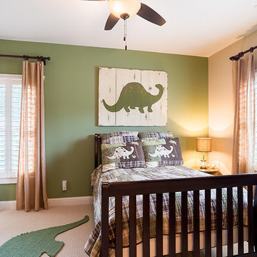 Green (Dinosaur!) Child's Bedroom
