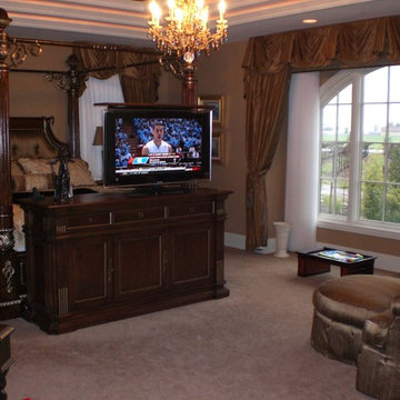 Greenwich Foot of Bed TV Lift Cabinet earns Best of Houzz. Call Cabinet Tronix