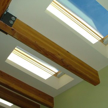 Greenwood Residence - Modern Bedroom with Skylights