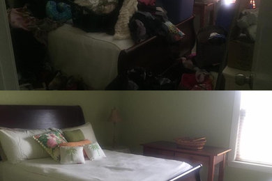 Guest bedroom Declutter