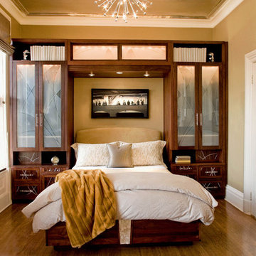 Guest Bedroom in Modern Victorian