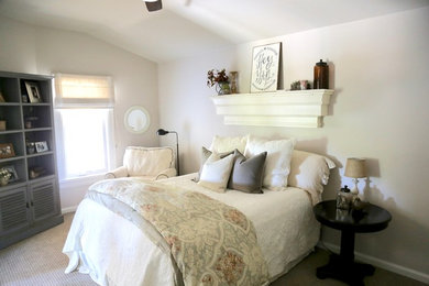 Inspiration for a country bedroom remodel in Oklahoma City