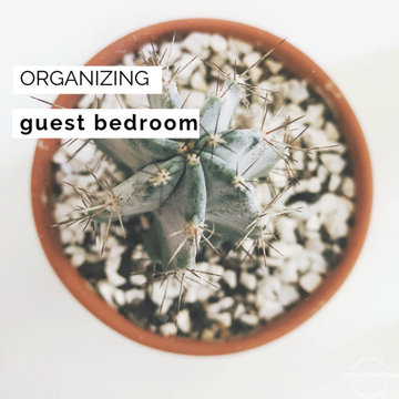 Guest Bedroom Organization