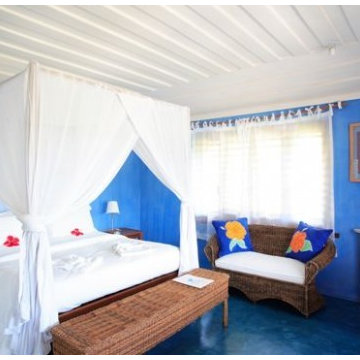 guest suite at Estrela d' Agua, Trancoso, Brazil