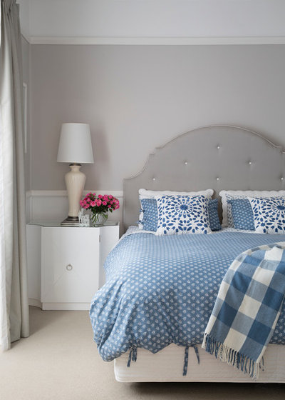 Transitional Bedroom by Horton & Co