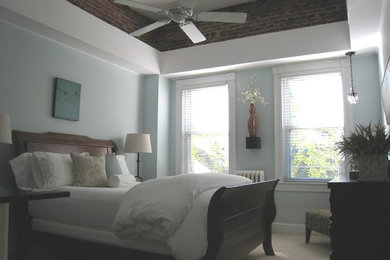 Bedroom - transitional bedroom idea in Baltimore
