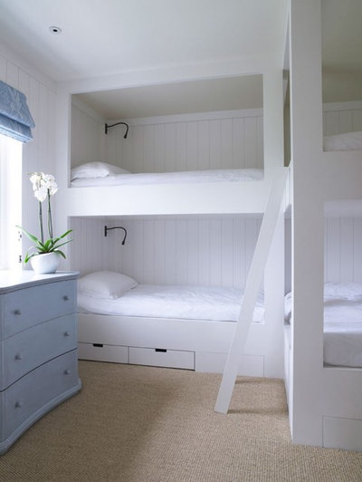 Coastal Bedroom by Meon Building Contractors Ltd