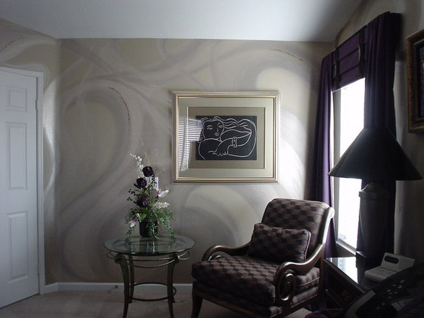 Eclectic Bedroom by Fine Art & Portraits by Laurel