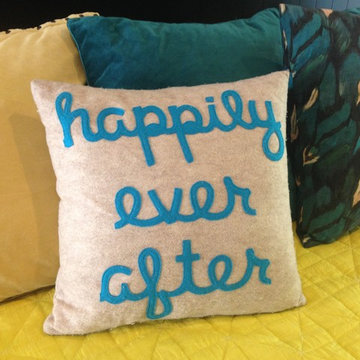 "Happily Ever After" pillow | Decorate with Personality