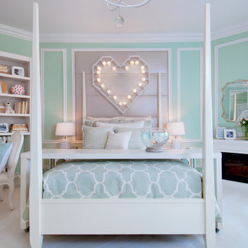 "Heart on Fire" Little Girl's Bedroom