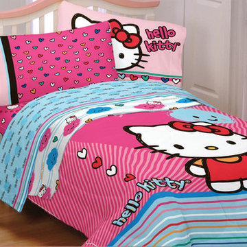 Hello Kitty Bedding and Room Decorations