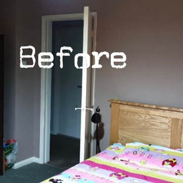 Hemel Girls Bedroom -Before