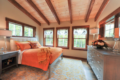Country bedroom photo in Boston