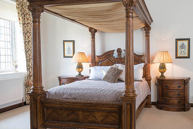 Victorian bedroom in Cambridgeshire.
