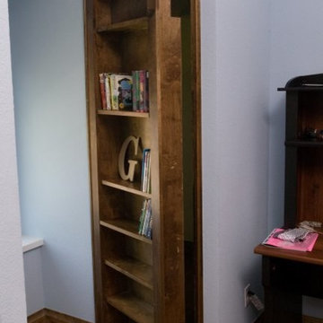 Hidden Bookcase for Secret Passages