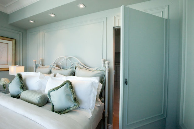 Transitional Bedroom by Sophisticate Interiors