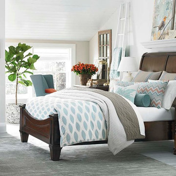 Highlands Sleigh Bedroom by Bassett Furniture