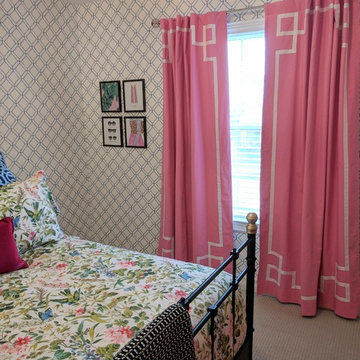 Hollywood Regency Guest Bedroom