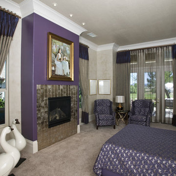 Hollywood Regency Master Bedoom