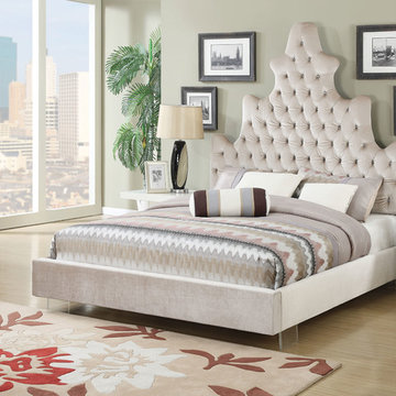 Honesty Upholstered Bed, Plush