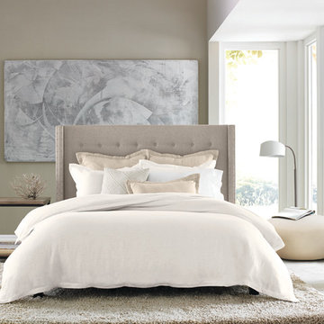 Hotel Collection Linen White Bedding Collection