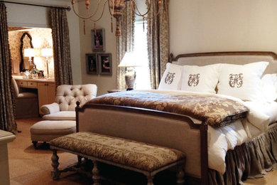 Houston Memorial Master Bedroom: Cricket Johnson - Designer