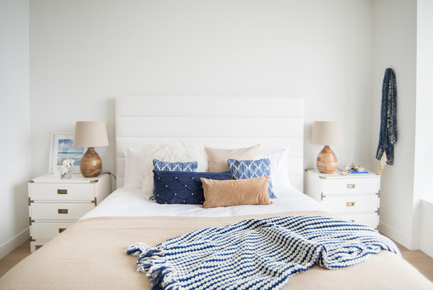 Contemporary Bedroom by Julia Sperling Photography