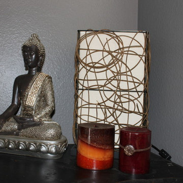 Huntington Beach Asian Bedroom