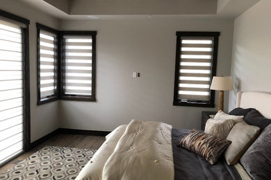 Inspiration for a contemporary bedroom remodel in Albuquerque