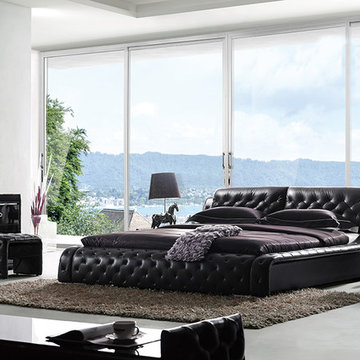 Imperial Italian Leather Bedroom Set by All Things Furniture
