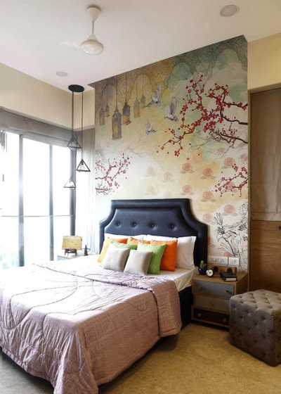 Eclectic Bedroom by INC Design Studio