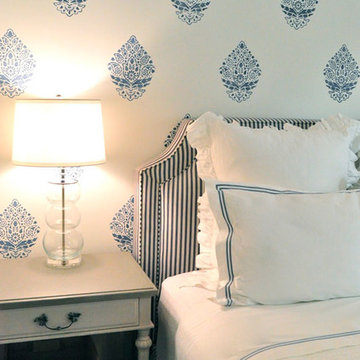 Indian & Paisley Wall Stencil Projects