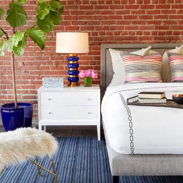 Indie Bed & Connor Side Table