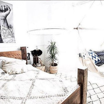 Indigo Feel with BRUNNA.co Indigo Ikat Pillows