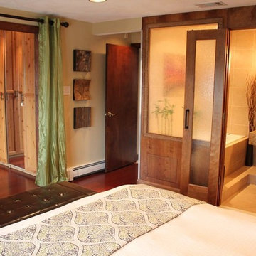 Indonesian/Asian master bedroom suite